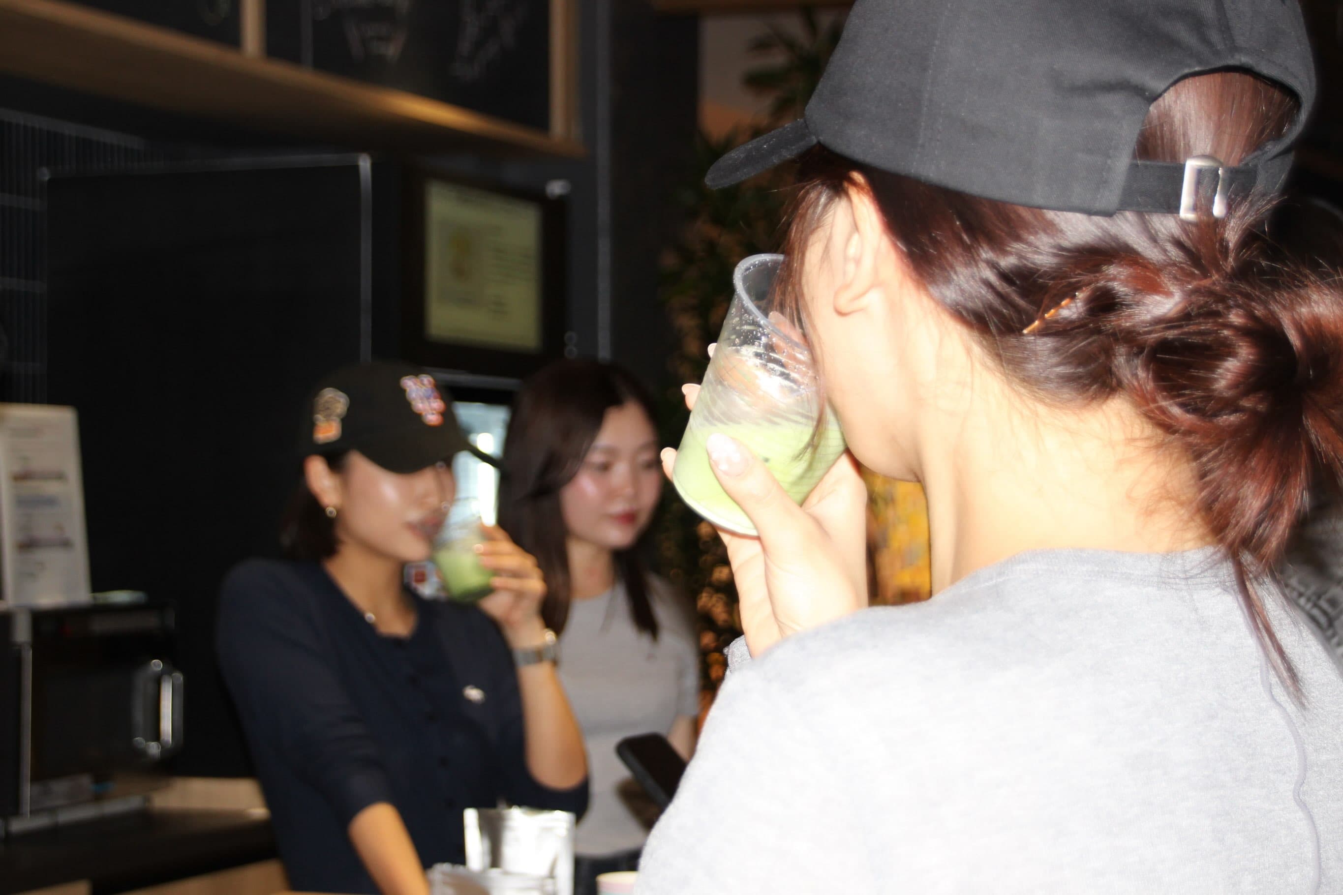 Matcha always makes you smile.